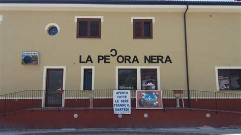 pecora nera pescara|Locale per soli uomini....da provare